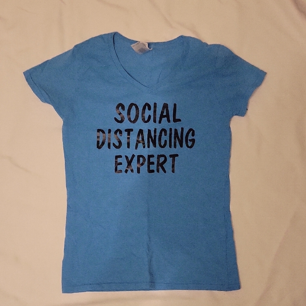 Blue Graphic Women's T-Shirt